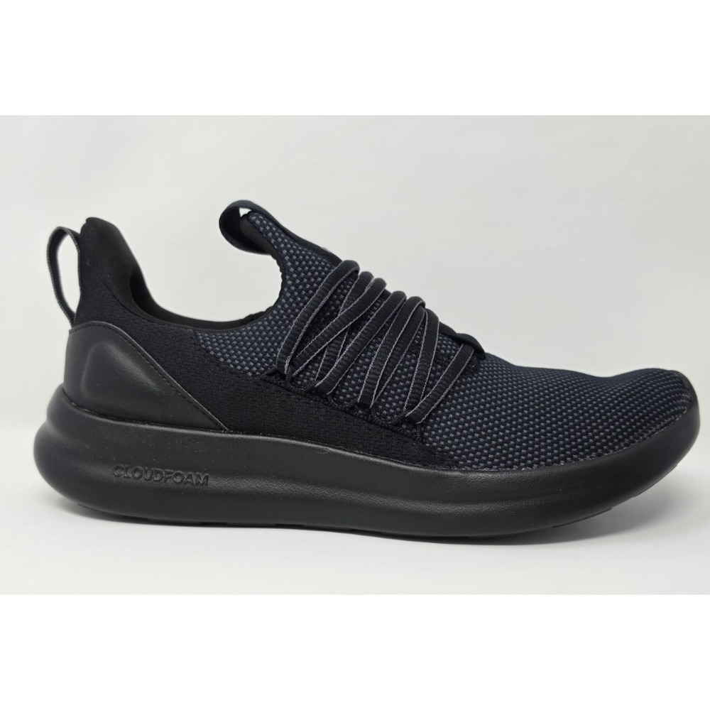 adidas Lite Racer Adapt 7.0 Size Men's 9 Wide Black Grey--NWB - Picture 8 of 9